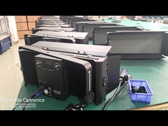 150W एलईडी पैनल लाइट सीआरआई 95 डबल पावर डीएमएक्स कंट्रोल साइलेंट ऑपरेशन