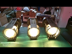 एलईडी फ्रेस्नेल स्पॉट लाइट गर्म सफेद ठंडा सफेद द्वि-रंग CRI95