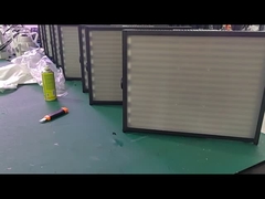 400W एलईडी हाई सीआरआई 95 स्टूडियो पैनल लाइट 120° कोण समायोज्य तापमान, डीएमएक्स/आरडीएम नियंत्रण