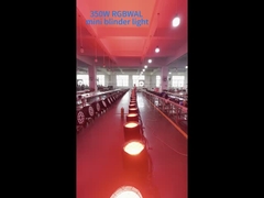 350W एलईडी RGBWAL मिनी ब्लिंडर लाइट IP65