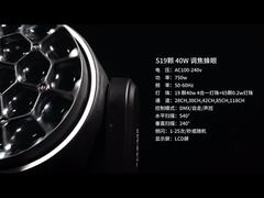 1940 बी आई ज़ूम एलईडी मूविंग हेड