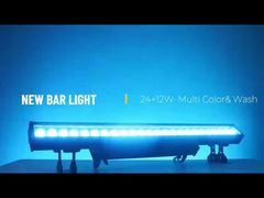 24*12 एलईडी एलईडी वॉल वॉशर पीएफसी वाटरप्रूफ आउटडोर फैकेड लाइटिंग