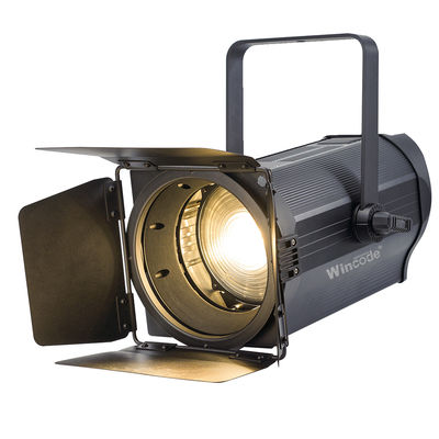 अच्छी कीमत 300W LED फ़्रेस्नेल स्पॉटलाइट 3200K-5600K CRI95 DMX512 नियंत्रण online