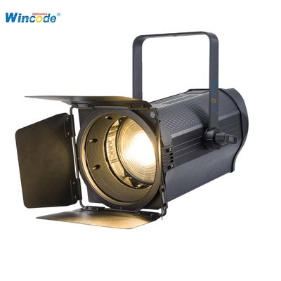 अच्छी कीमत 200W LED फ़्रेस्नेल लाइट 3200K-5600K DMX512 स्टूडियो लाइटिंग online