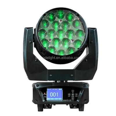 अच्छी कीमत 19*12W RGBW DMX512 Control LED Moving Head Light with 540° Pan Movement for Stage and Events ऑनलाइन