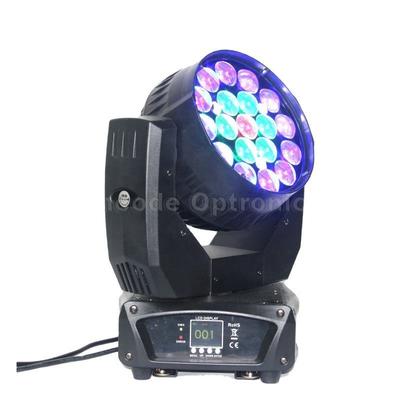 अच्छी कीमत 19*15W RGBW 4 in 1 LEDs LED Moving Head Light with 50000 Hours Lifespan for Stage Lighting ऑनलाइन