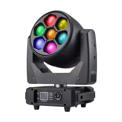 अच्छी कीमत 7x40W RGBW LED Moving Head Light with 50000 Hours Lifespan and 90 CRI for KTV Nightclub Stage Lighting ऑनलाइन