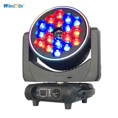 अच्छी कीमत K15 19x40W RGBW 4in1 LED Moving Head Light with 540° Pan Movement and Bee Eye Effects for Stage Lighting ऑनलाइन