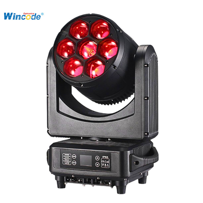 आउटडोर IP65 वाटरप्रूफ एलईडी वॉश पिक्सेल मूविंग हेड 7pcs 60W