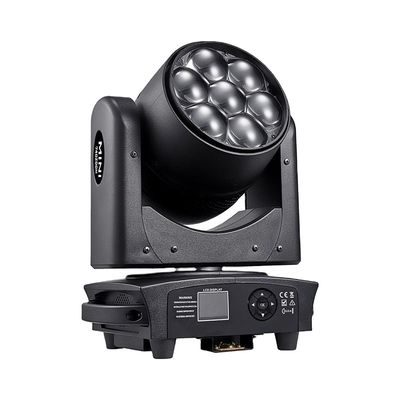अच्छी कीमत 7x40W RGBW LED Moving Head Light with 540° Pan/Tilt and 50000 Hours Lifespan for Stage Lighting ऑनलाइन